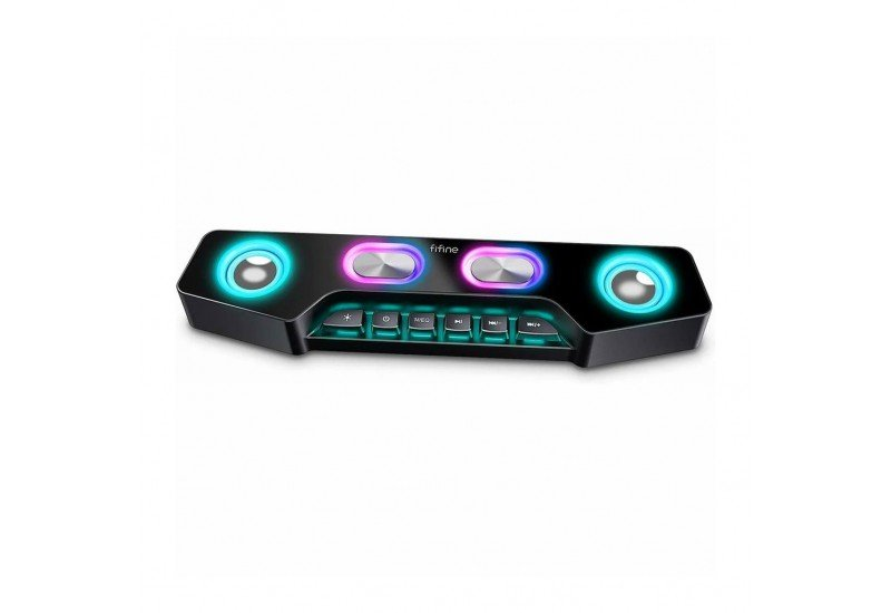 FIFINE AmpliGame A16 Bluetooth RGB Speaker with EQ & Battery